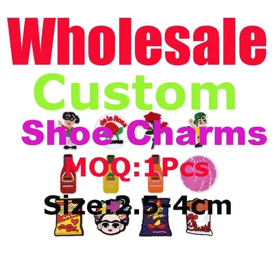 Custom Glow-in-The-Dark PVC LED Shoe Charms for Personalization