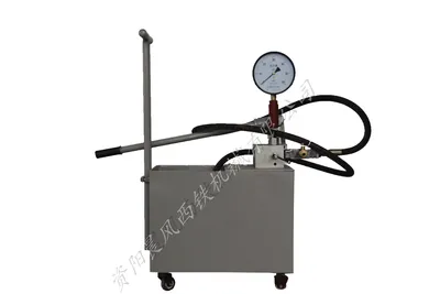 Manual Hydraulic Testing Machine Locomotive Maintenance