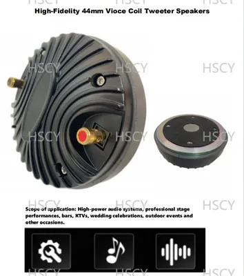 Premium High-Fidelity Tweeter Speakers for Enhanced Sound Quality