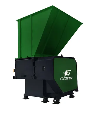 Single Shaft Shredder for Recycling Application