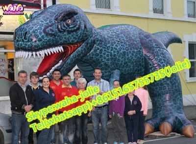T-Rex Customized Event Inflatable Dinosaur Cartoon for Advertising