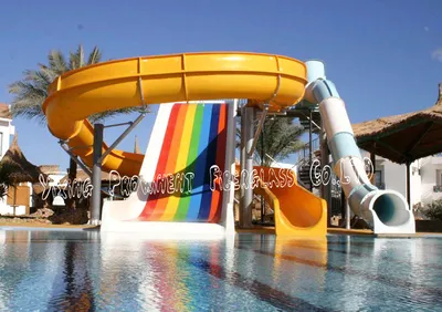Garden Pool Fun Water Slide