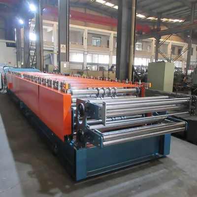 36 Months Warranty Colored Aluminum Galvanized Coils Metal Trapezoidal Corrugated Iron Two Profiles Roof Double Deck/Layer Roll Forming Machine