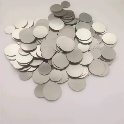 Polished Titanium Disc Titanium Alloy Disc High Precision Machining Parts