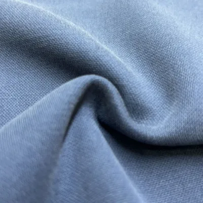 Luxury Snow-Washed Fleece Material with Brushed Pile - Zx-Q2716