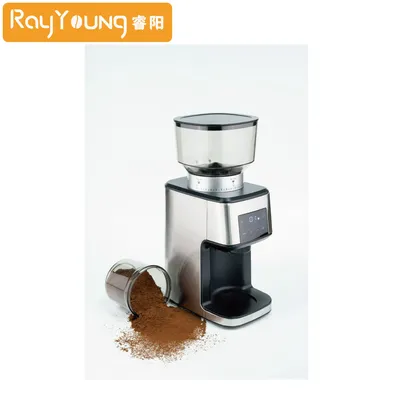 Digital Display Conical Burr Coffee Grinder-You Coffee Companion