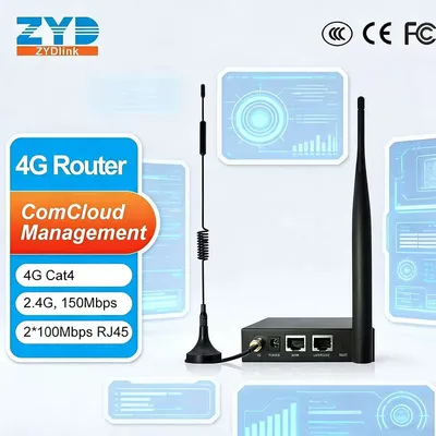 4G LTE Router Offers Stable Performance for Unattended Industrial Equipment