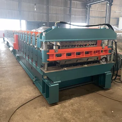 25 + Years Engineer Experience Hot Sale Metal Trapezoidal Roof/Roofing Panel Sheet Double Layer Roll Forming/Making Machine for Sale