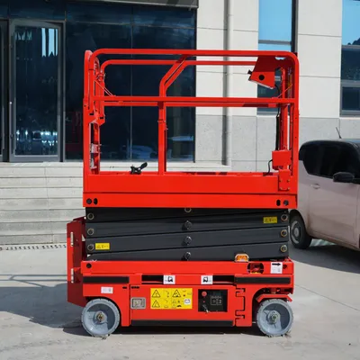 Factory Outlet Electric Aerial Work Battery Self Propelled Scissor Lift Vertical Lifting Platform Electric Scissors Lifts