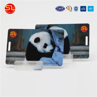 Cmyk Printed Plastic PVC RFID Chip Card