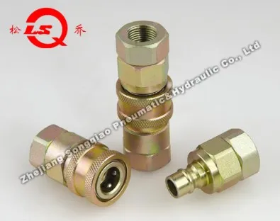 Lsq-S9 Close Type Hydraulic Quick Coupling (STEEL)