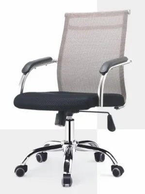 Modern Staff Mesh Fabric Manager Computer Metal Swivel Office Chair