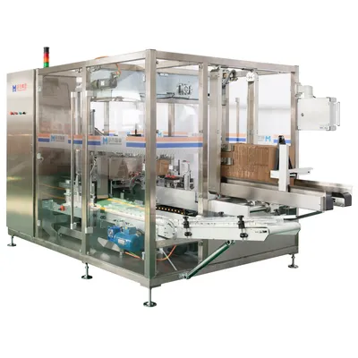 Top Quality Automatic Case Packer Machine Box Packing Machine Carton Pack for Side Loading Case Packer