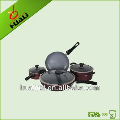 7PCS Aluminium Chinese Non-Stick Cookware Set