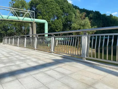River Guardrail with Light Mesh Opening - Quality Bridge Guardrail From Zhejiang