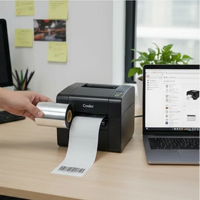 Ultra-Durable Plttr 80mm*300m Universal Black Wax Resin Barcode Ribbon for Enhanced Scratch Resistance