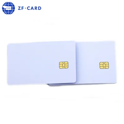 Wholesale Price Blank Student Card 8K FM 24c08 Contact Proximity Smart Ribbon White Card