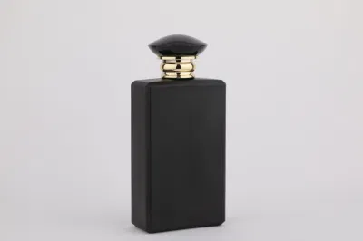 Custom Square Glass Bottle Fragrance Sprayer Empty Men Perfume Glass Bottle with Fantastic Cap