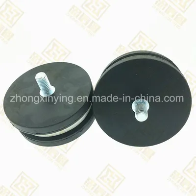 M6/M8 Thread Neodymium Magnet with Rubber