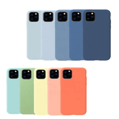 High Quality Real Liquid Silicone Phone Case for iPhone15 Colors Full Covered Silicone Phone Case for iPhone 15 Promax Mobile Phone Cases