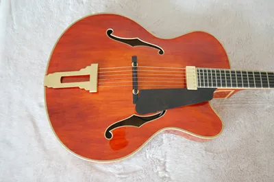 Red Jazz Guitar Stock 10% Discount (YZ-21A)