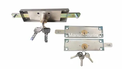 Factory Good Quality Roller Shutter Door Lock /Central Lock for Roll up Gate