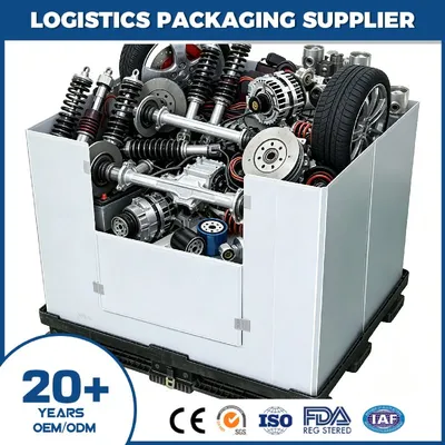 Versatile China Collapsible Foldable Plastic Pallet Box for Various Uses