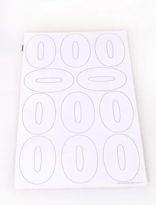 Ready to Ship Custom Printed Waterproof Die Cut Logo Adhesive Transparent Sticker, Custom Adhesive Sticker Printing