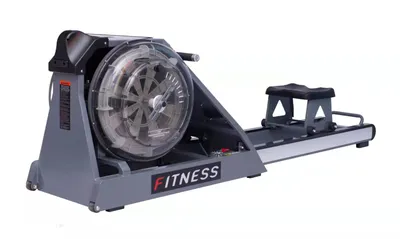 Water Rowing Machine Foldable Factory Double Tank Rowers Aerobic Exercise Fitness Equipment Water Rowing Machine Metal Rower