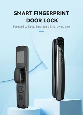 Rechargeable Voice Control Lithium-Battery Powered Double-Locked Smart Dood Lock