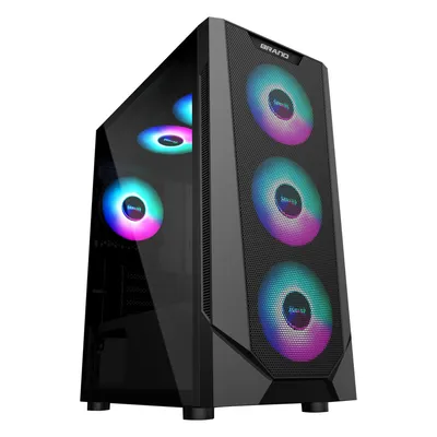 Water Cooling ATX PC Case Gaming Computer Case with Tempered Glass