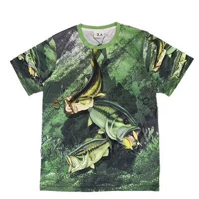 Whole Body Sublimation T Shirts with Colorful Graphic Pattern