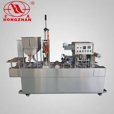 Plastic Yogurt Cup Filling and Sealing Machine
