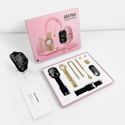 Reloj Smart Bracelet A58 Plus Digital Watch Set Luxury Gift Watch with Fitness Tracker Reloj Smart Watch