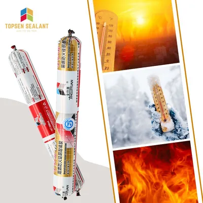 Topsen 119 Fv-0 Fireproof Silicone Sealant for Building Joints