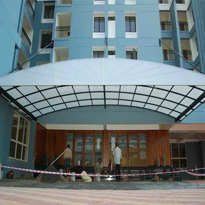 8mm Opal Polycarbonate Sheet for Rain Tents with UV Protection