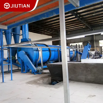 High Efficiency Rotary Okara Dryer Machine for Soybean Residue