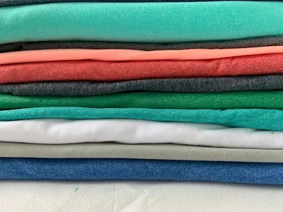 88% CD Polyester12%Spandex Melange Style Design Knitted Interlock Power Stretch Fabric for Sportswear