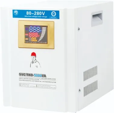 Factory 220V 110V Servo Voltage Regulator Digital Servo Automatic Motor Voltage Stabilizer