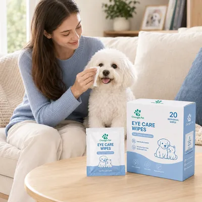 Aloe Vera Vitamin E Pet Grooming Wipes for Dogs Cats