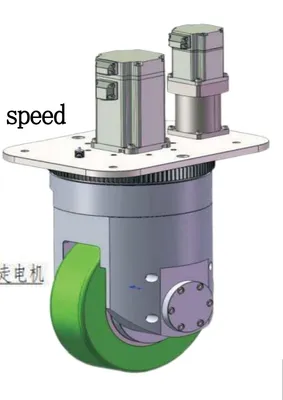 Vertical Horizontal Walking Motor10008 Steering Motor2008 Driving Wheels -383eries