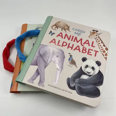 OEM Custom Book Printing Children Bible Book Hardcover Story Books with Handle