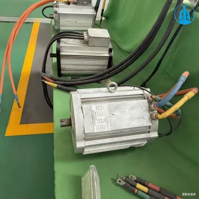 10kw 72VDC IP66 Pmsm Motor Core Length 100mm Rated 173A