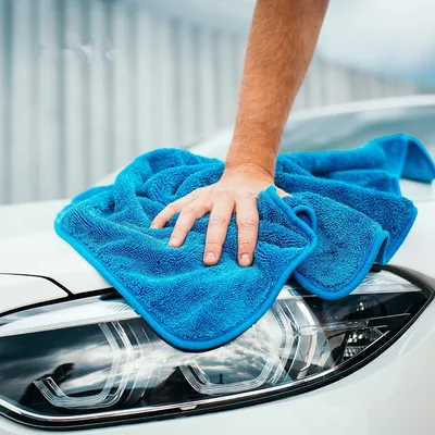Friend Drying Free Auto Detailing Microfiber Car Care Twisted Loop Microfibre Wash Cleaning Towel Micro Fiber Twist Pile Wipes Rags Cloth
