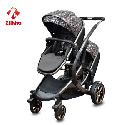 Safe and Convenient Two-Seater Baby Car