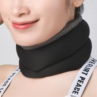 Magnet Therapy Soft Sponge Neck Support Mesh Ventilated Foam Cervical Collar for Forward Head Posture Correction