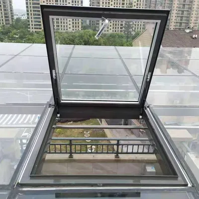 Factory Price Electric Manual Aluminum Skylight Roof Windows