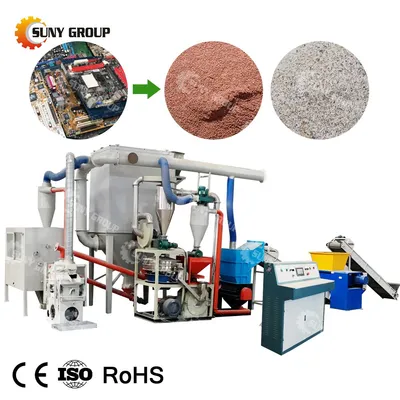 Zhengyang Machinery Computer Board PCB Recycling Machine