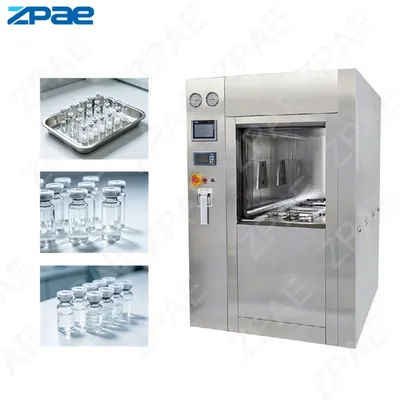 Bright Prudent Gas Vent Door Lock Steam Type Sterilizer for Drug Development