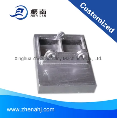 VII Grate Plate, Stainless Steel Casting Guard Plate for Heat Treatment Grate Cooler of Cement Works